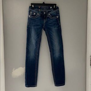 7 girls skinny Miss Me jeans